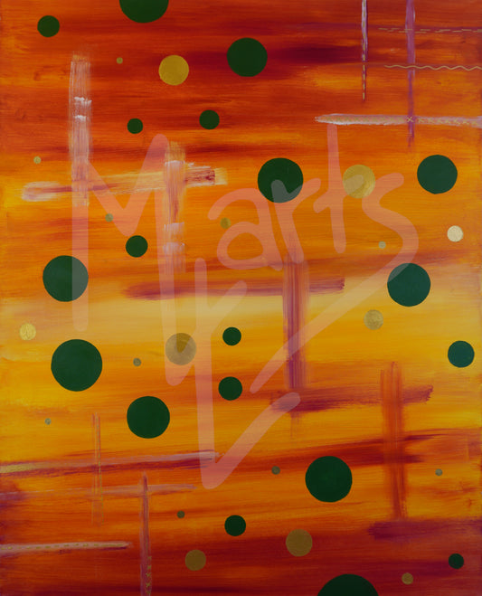 Abstract Patterns No. 8 (Green)