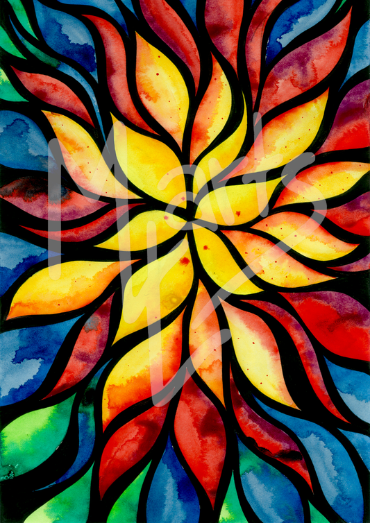 Rainbow Flower