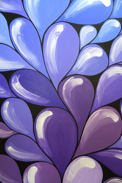 Abstract Blue