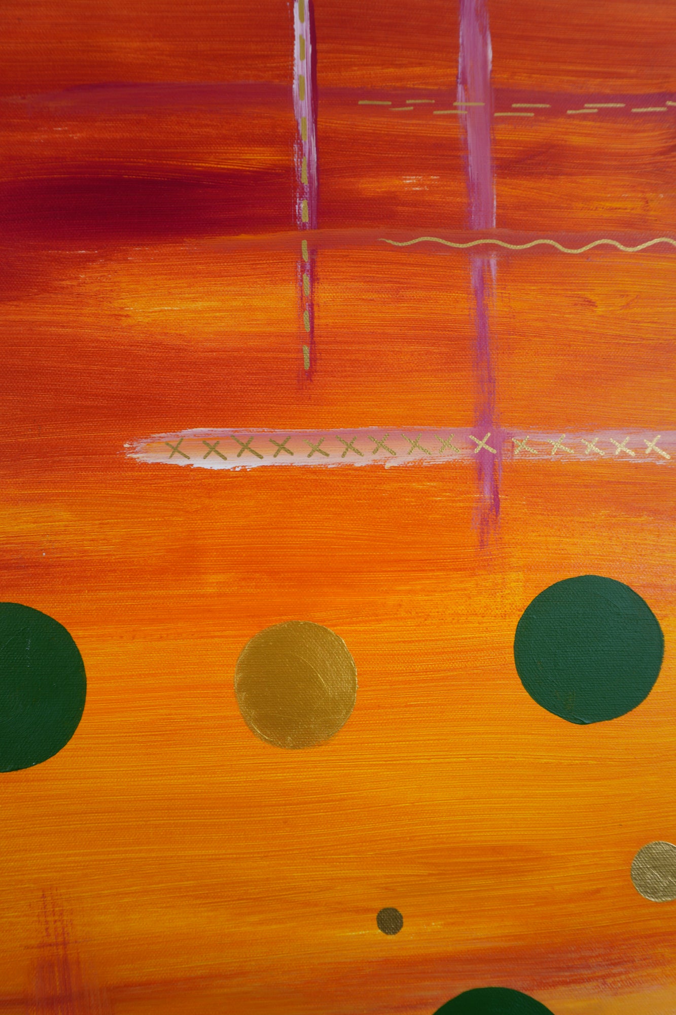 Abstract Orange