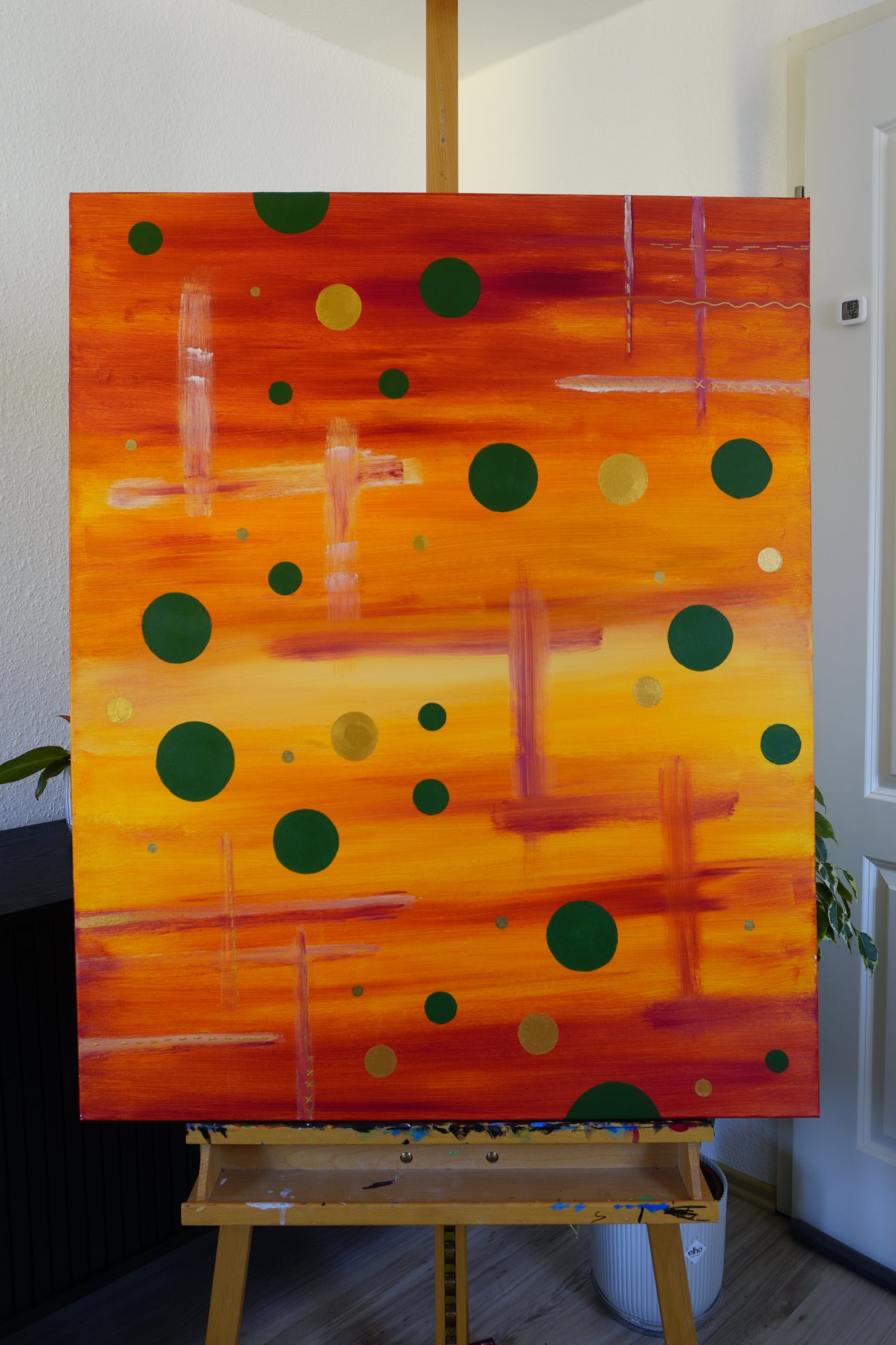Abstract Orange