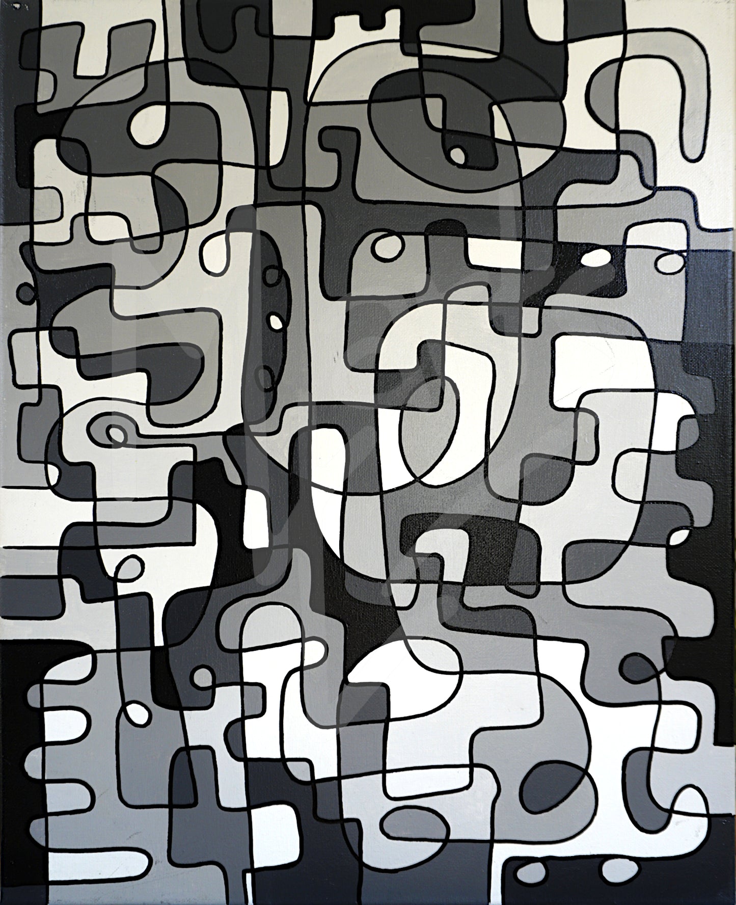 Abstract Patterns No. 8 (Green)