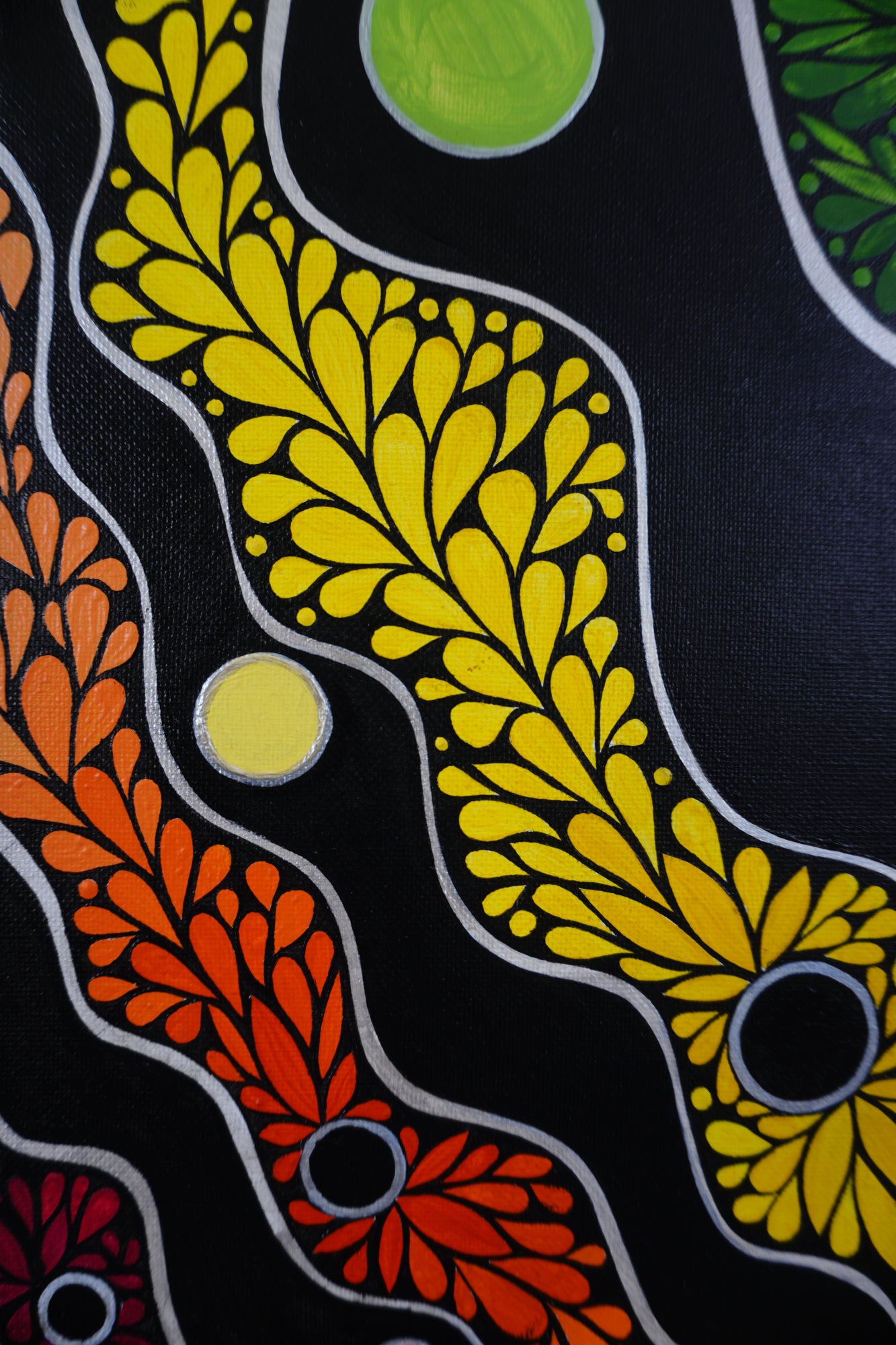 Abstract Patterns No. 8 (Green)