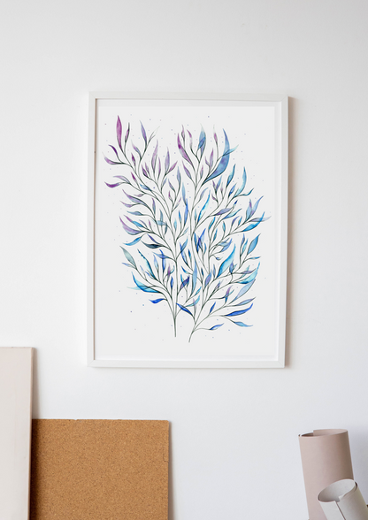 Blue Leaves