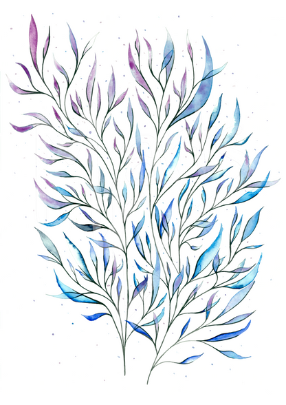 Blue Leaves