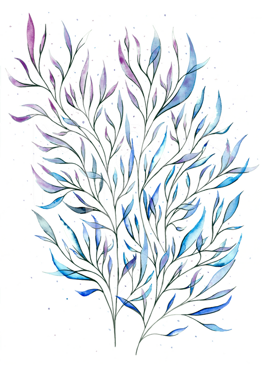 Blue Leaves
