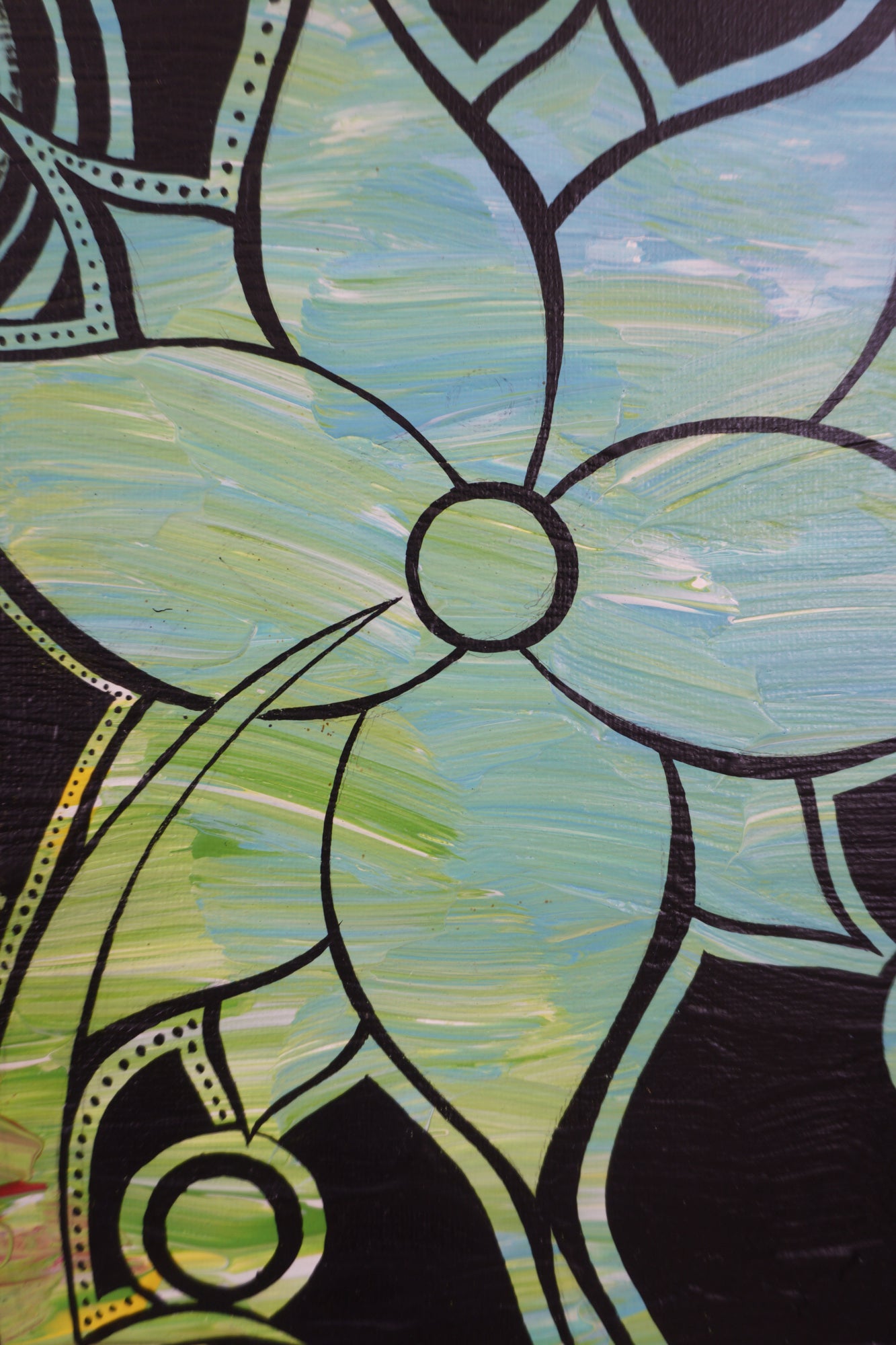 Flowers and Dots