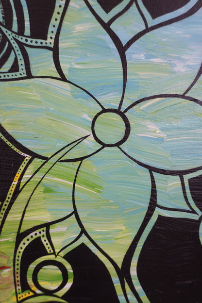 Flowers and Dots