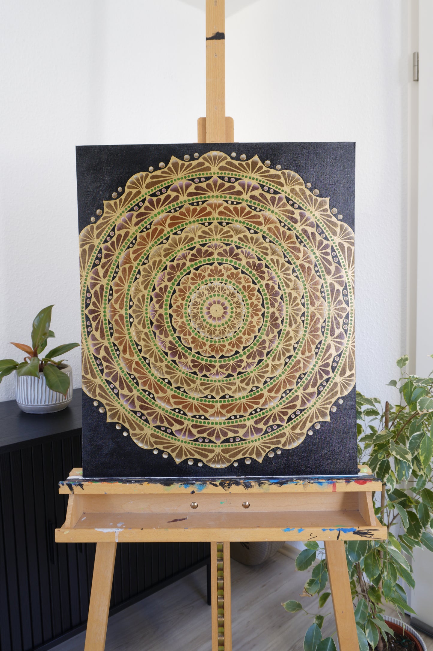 Abstract Patterns No. 8 (Green)