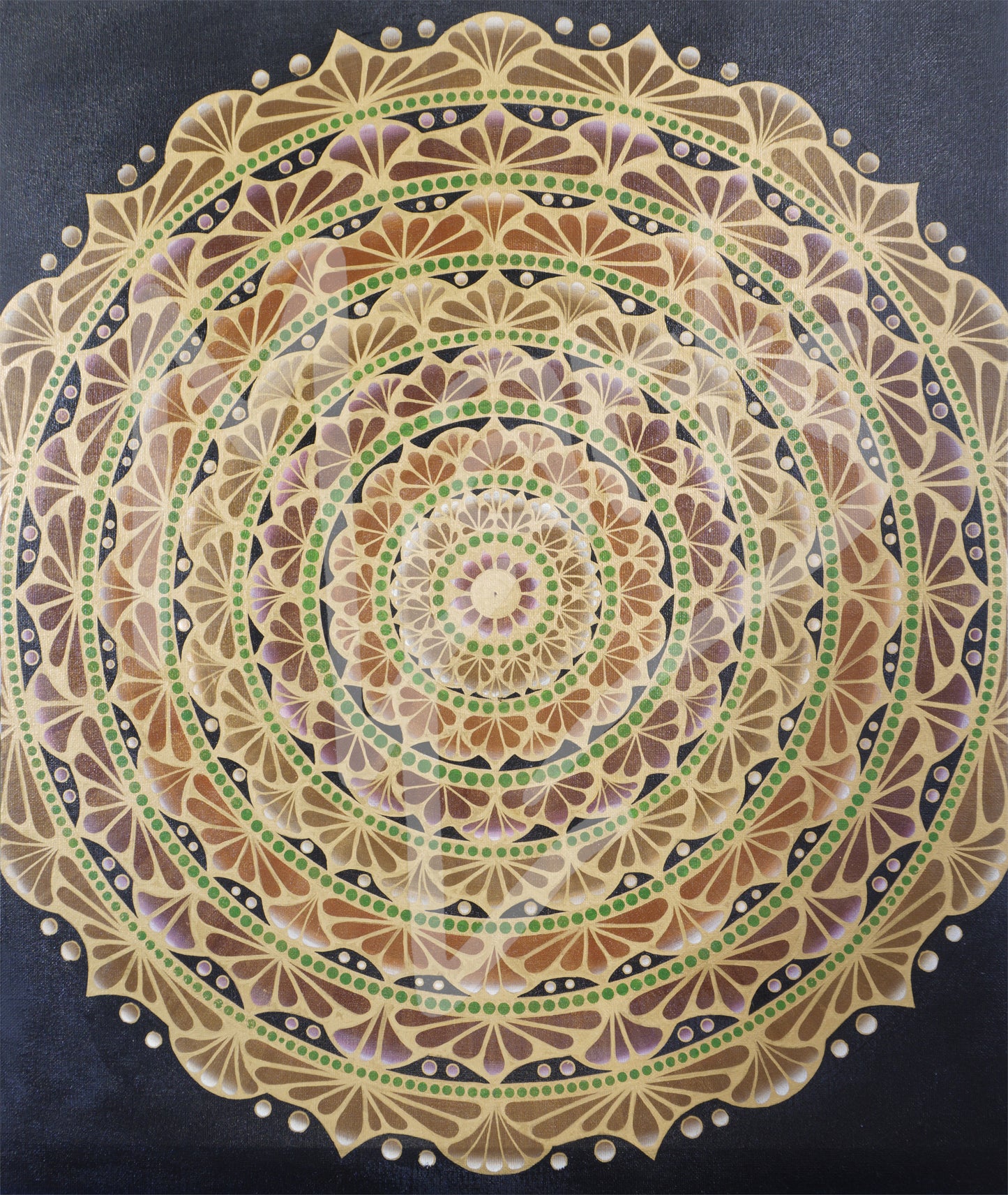 Abstract Patterns No. 8 (Green)