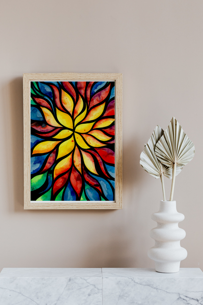 Rainbow Flower