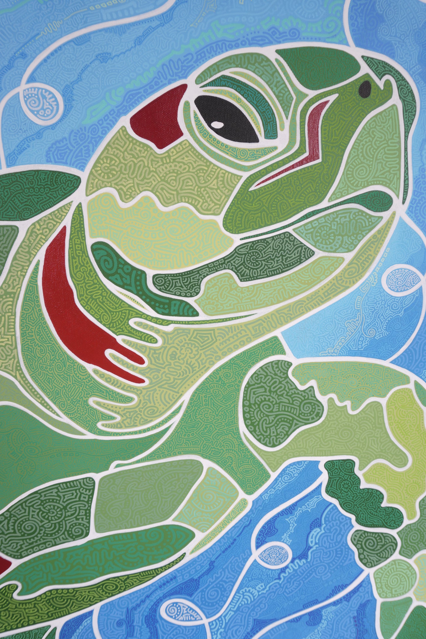 Abstract Patterns No. 8 (Green)