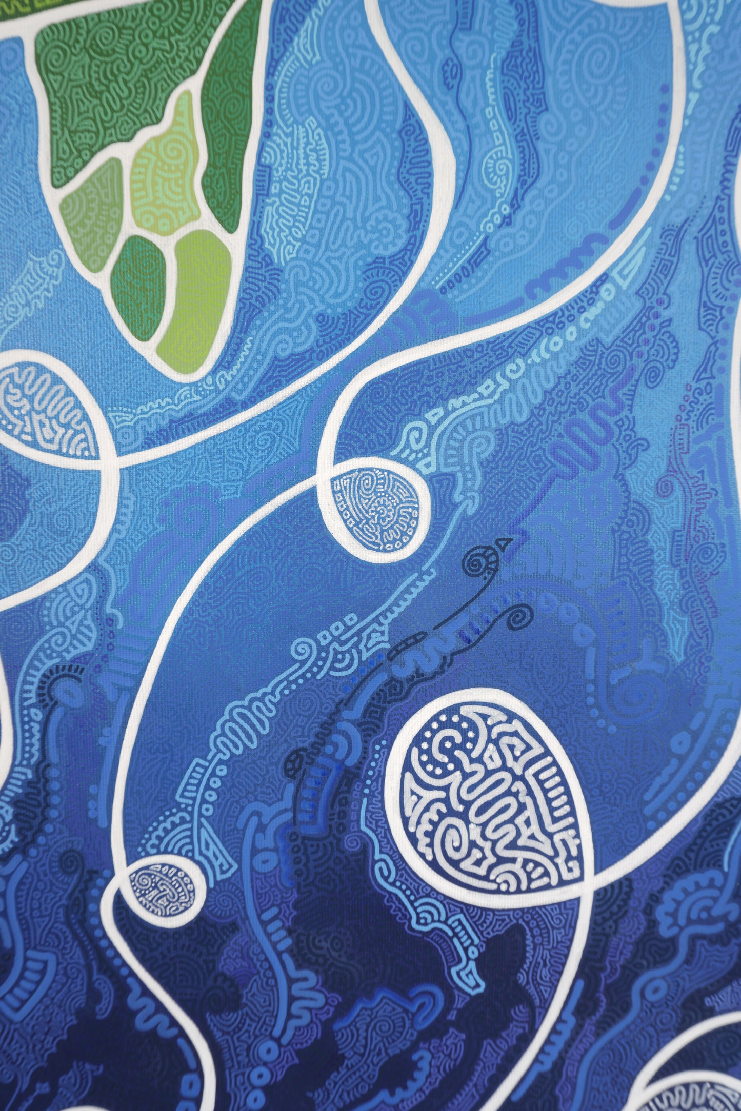 Abstract Patterns No. 8 (Green)