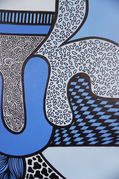 Abstract Patterns No. 8 (Green)