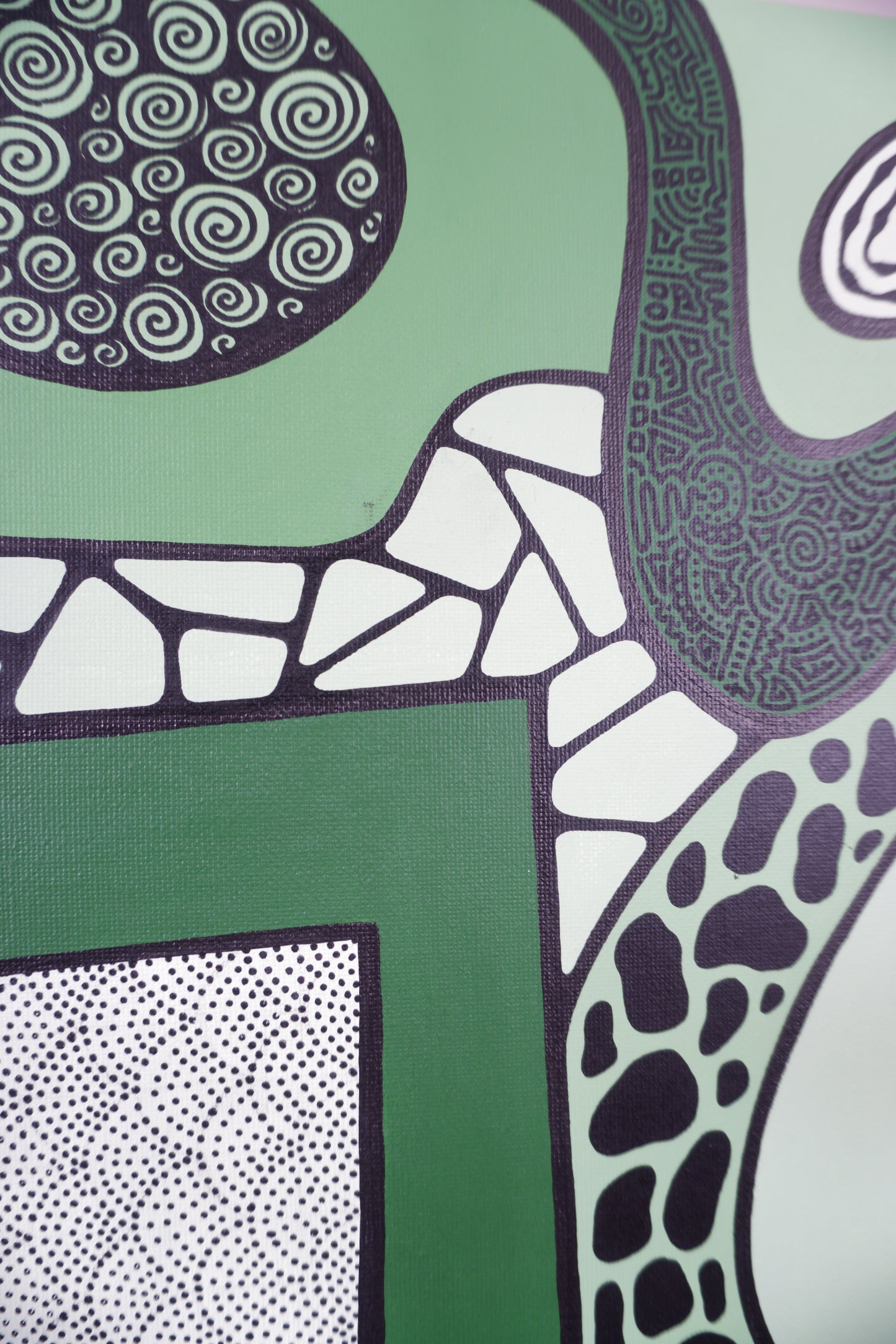 Abstract Patterns No. 8 (Green)