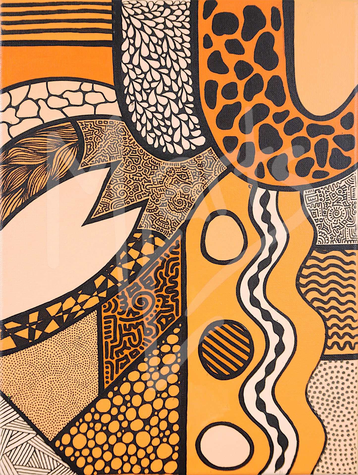 Abstract Patterns No. 8 (Green)