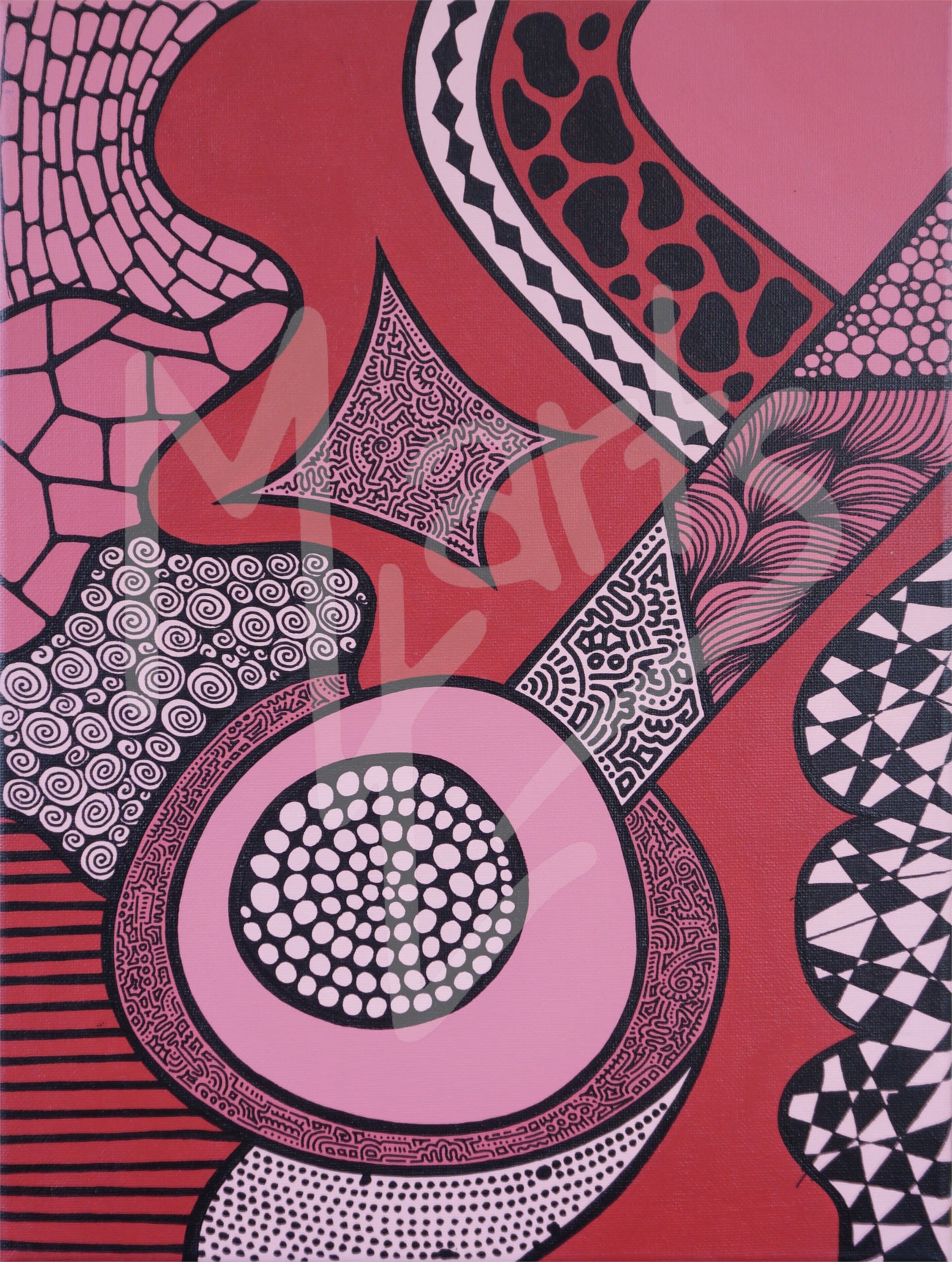 Abstract Patterns No. 8 (Green)