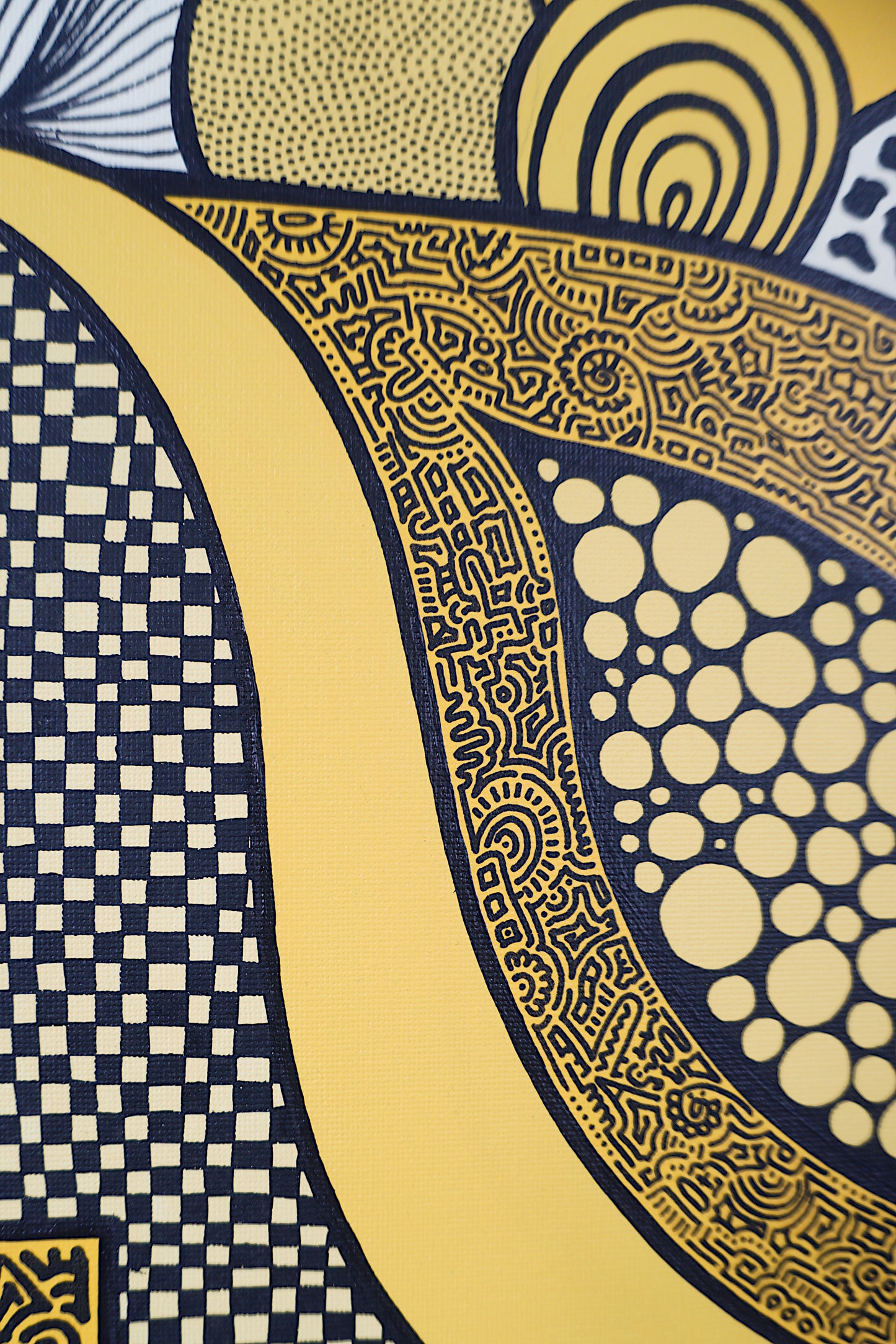 Abstract Patterns No. 8 (Green)