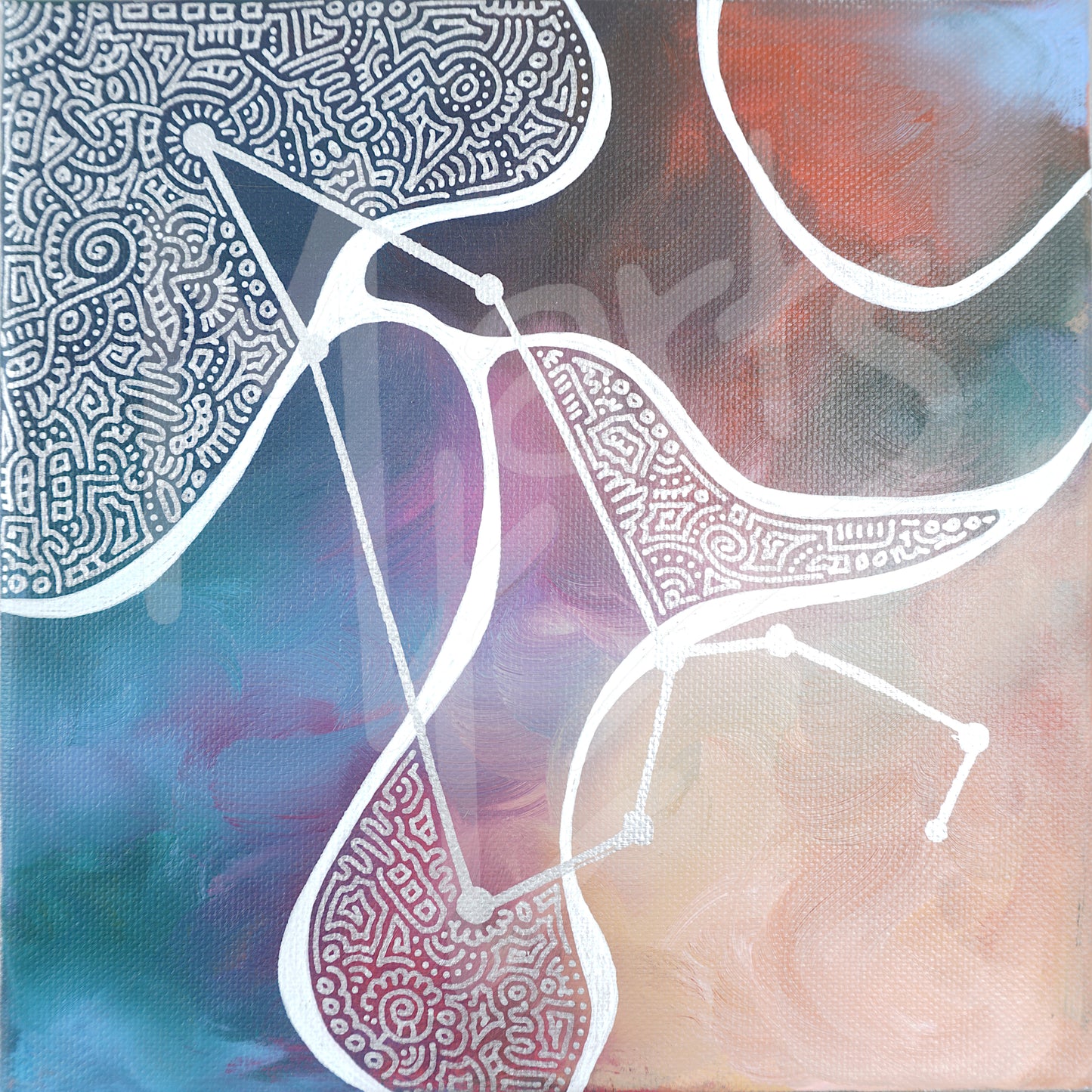 Abstract Patterns No. 8 (Green)