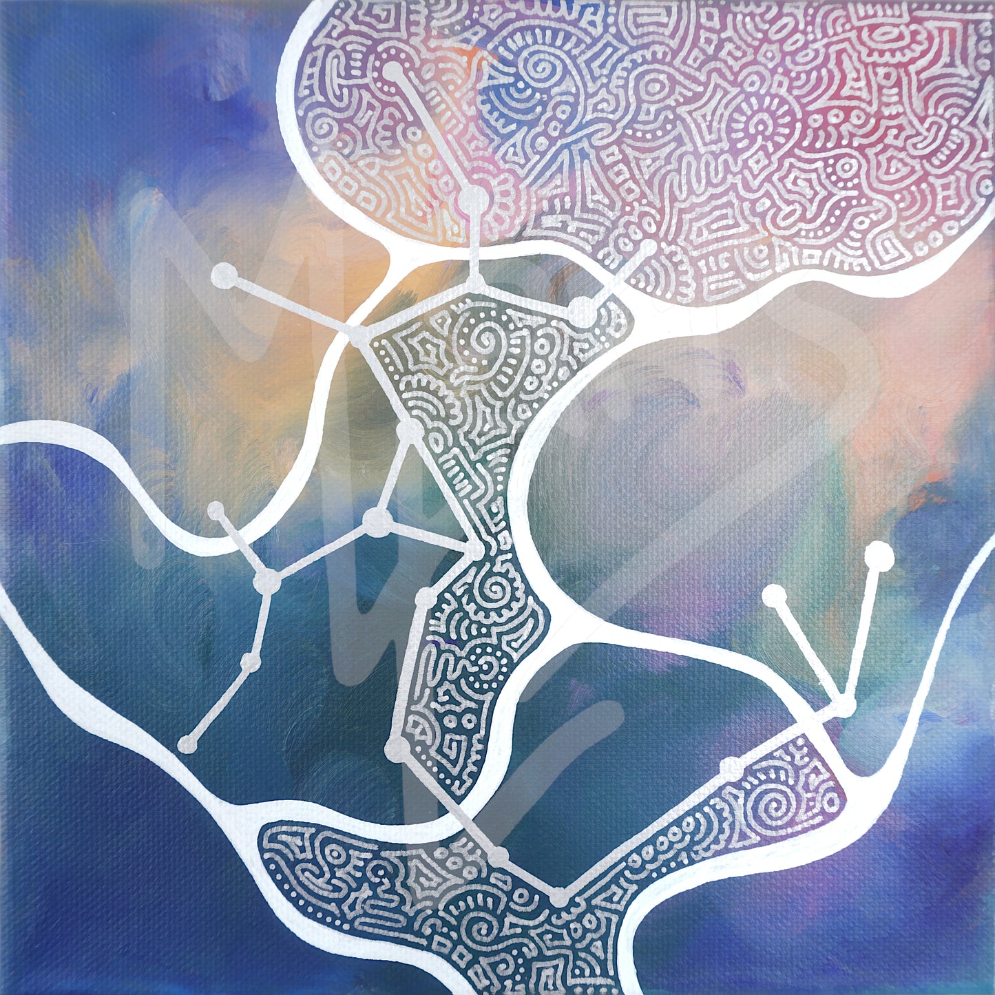 Abstract Patterns No. 8 (Green)