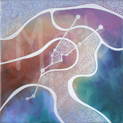 Abstract Patterns No. 8 (Green)